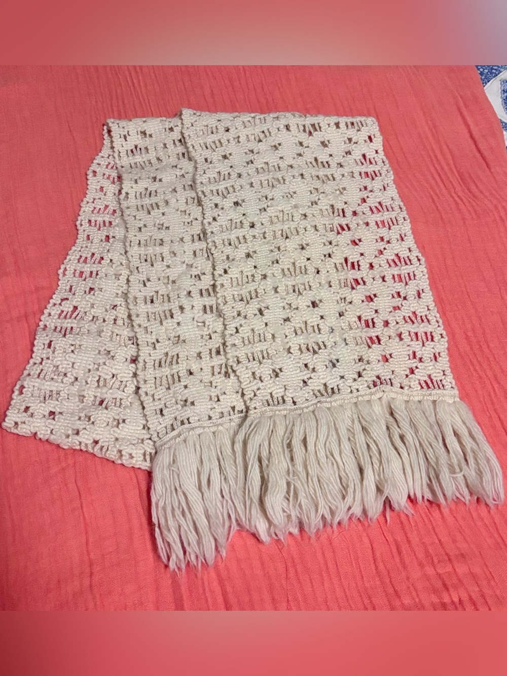 Vintage Marshall Field & Co Wool Scarf